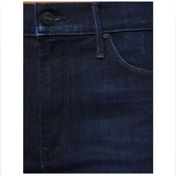 MOTHER Denim The Mid Rise Dazzler Ankle Jeans Dark Wash Now or Never Size 30 - Picture 7 of 14